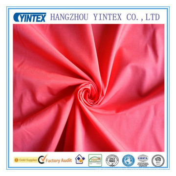 China Lieferant Yintex 100% Baumwolle Satin Baumwolle gefärbt Twill Stoff